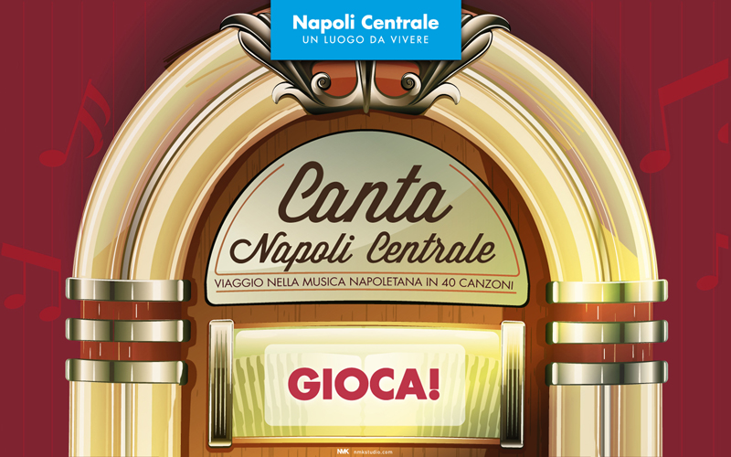 NMK con Grandi Stazioni per “Canta Napoli Centrale”