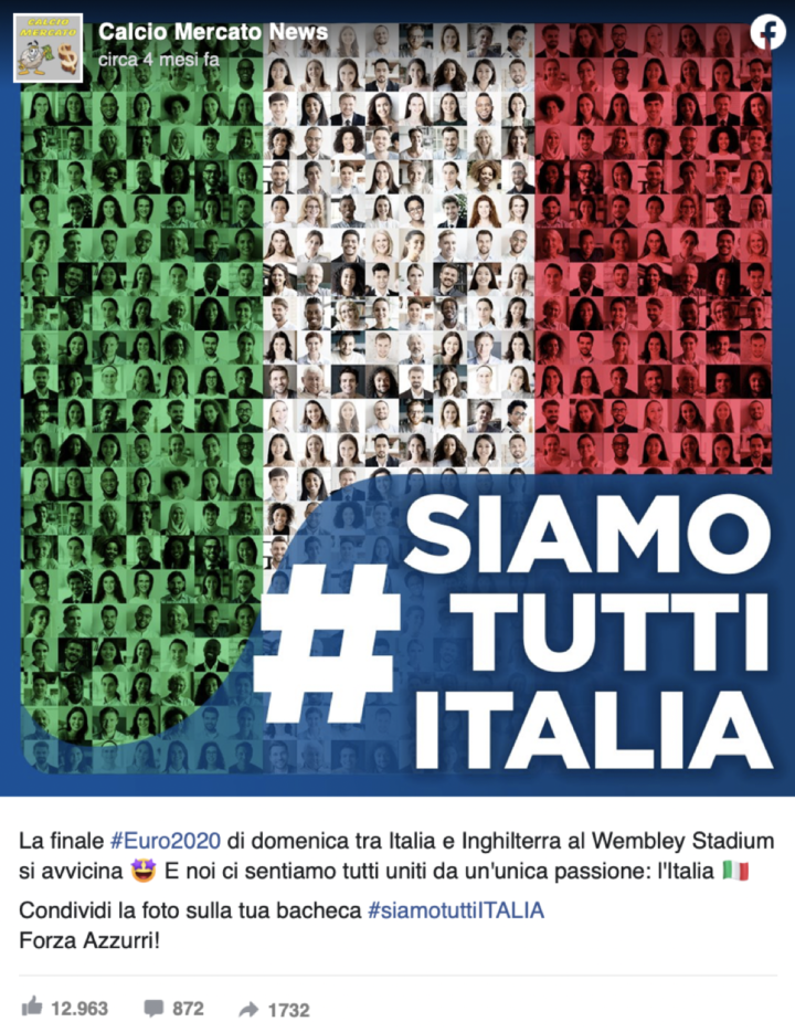 “Siamo tutti Italia” – Content factory per Poste Italiane